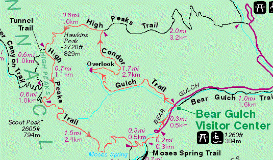 Trail Map Pinnacles National Park Pinnacles_Map.gif